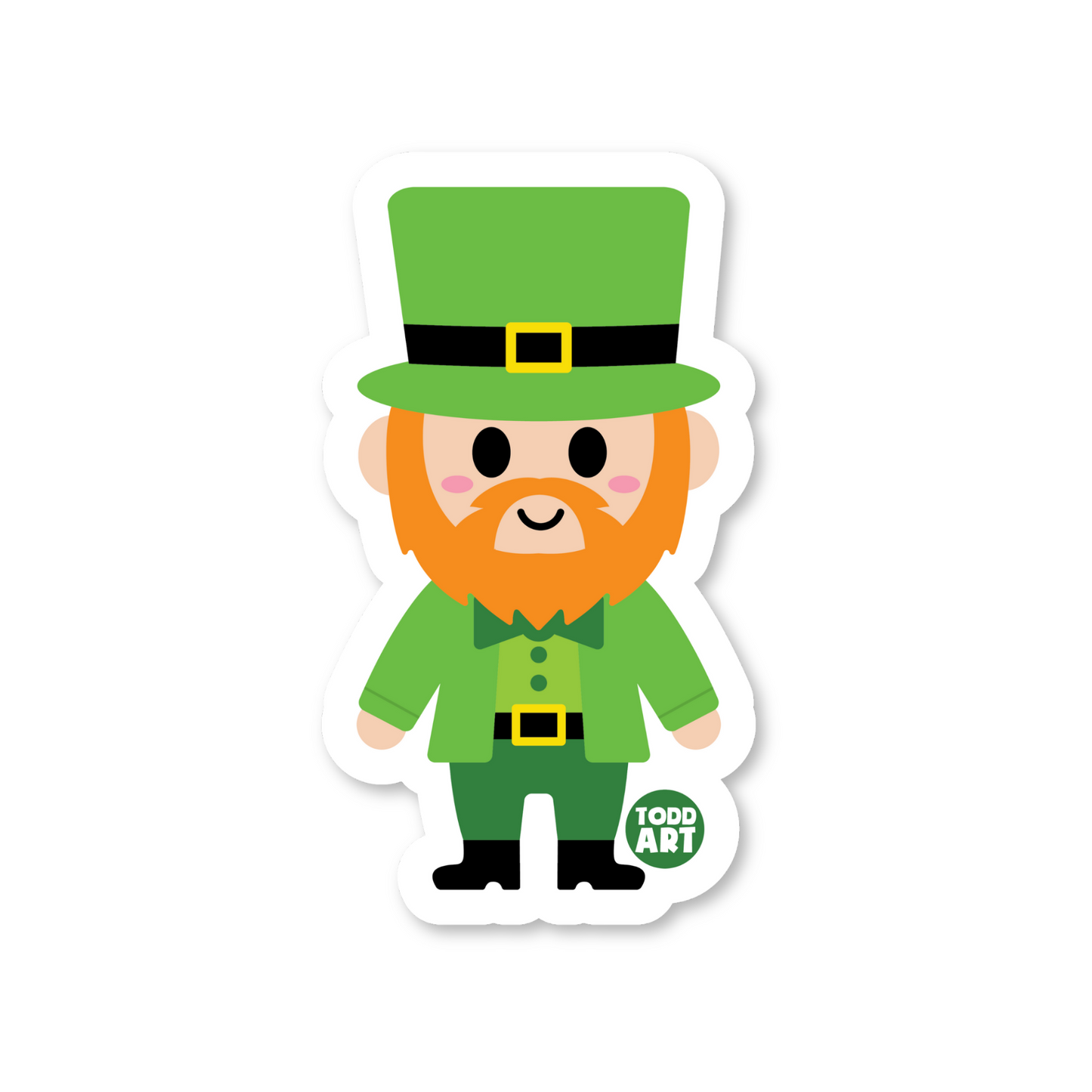 Leprechaun Vinyl Sticker