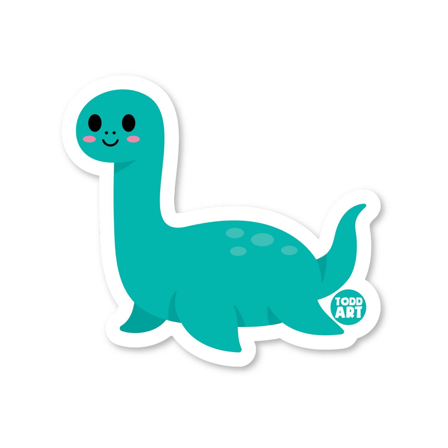 Loch Ness Monster Vinyl Sticker