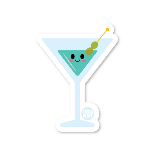 Martini glass Sticker