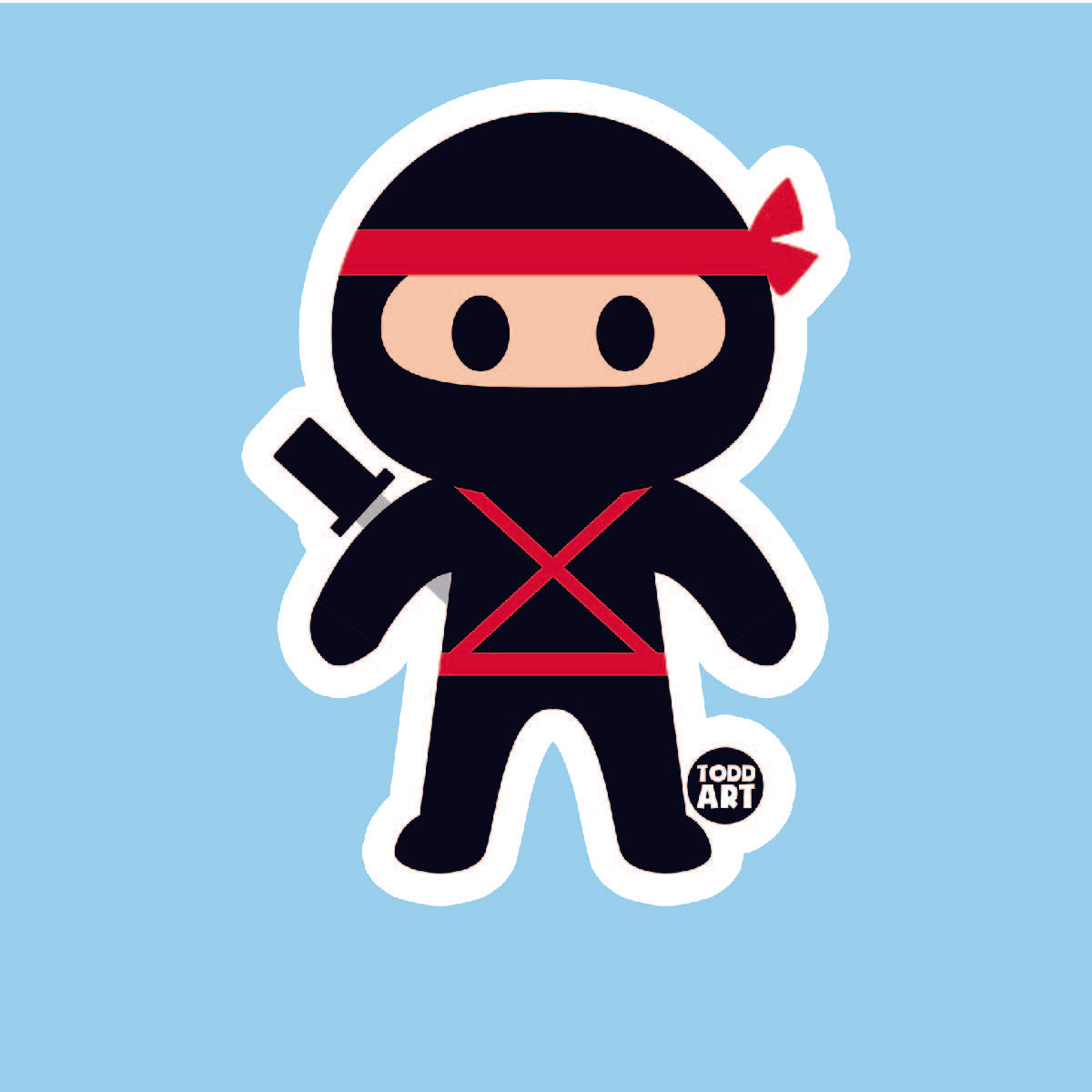 Ninja Sticker