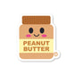 Peanut Butter Jar - 3" Art Sticker