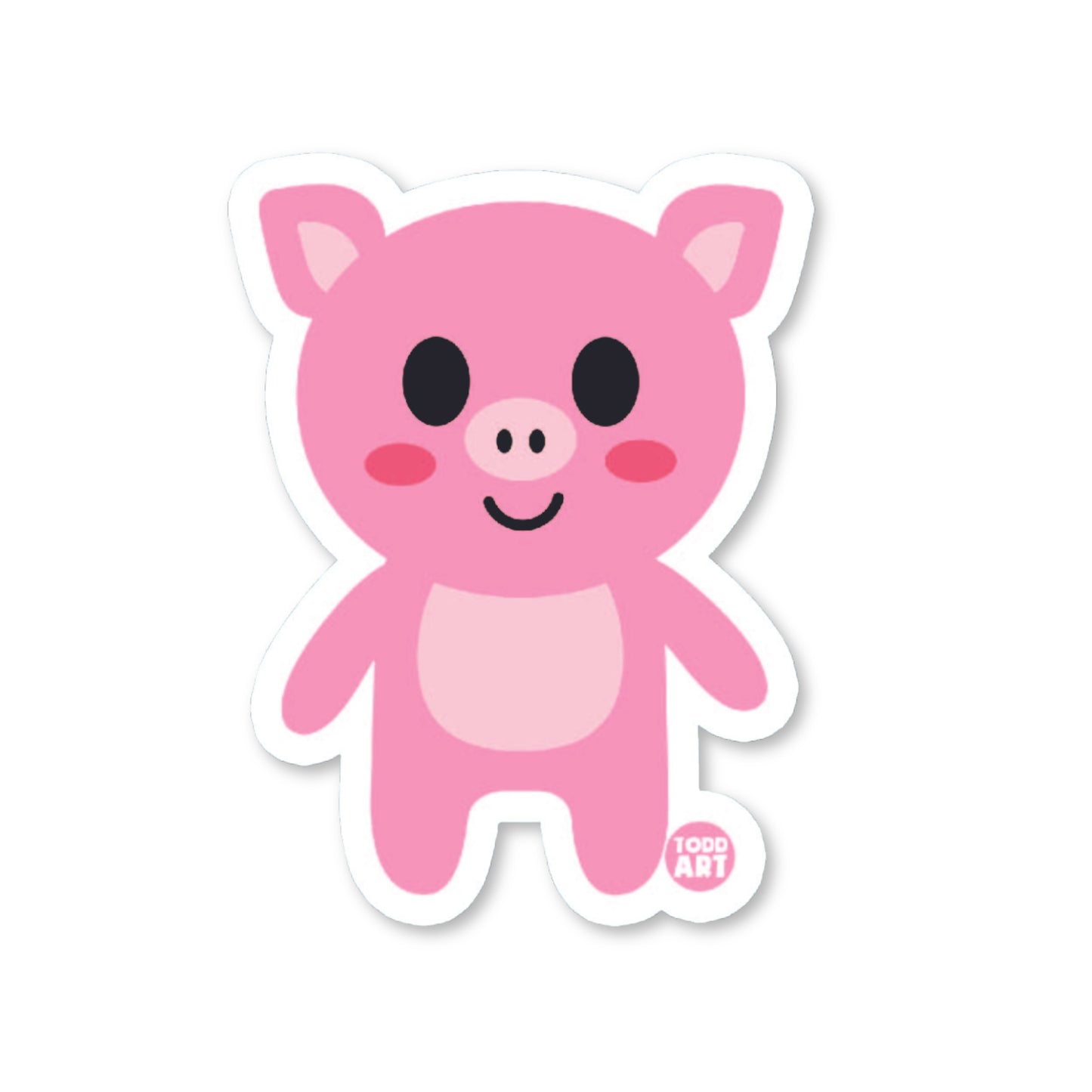 Pig Vinyl Sticker