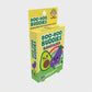 Eggplant & Avocado Bandages for Kids – Waterproof, Latex-Free, 24 Count