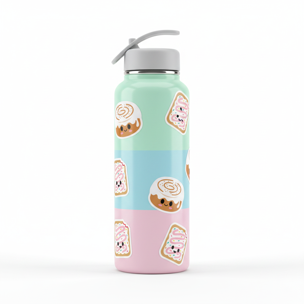 Stickers on Hydro Flask