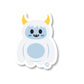 Boo Boo Buddies yeti vinyl sticker — 3″ glossy waterproof, UV‑resistant die‑cut ideal for crafts & journals