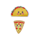 Pizza & Taco Bandages – 24 Pack | Fun Kids Adhesive Bandages, Latex-Free